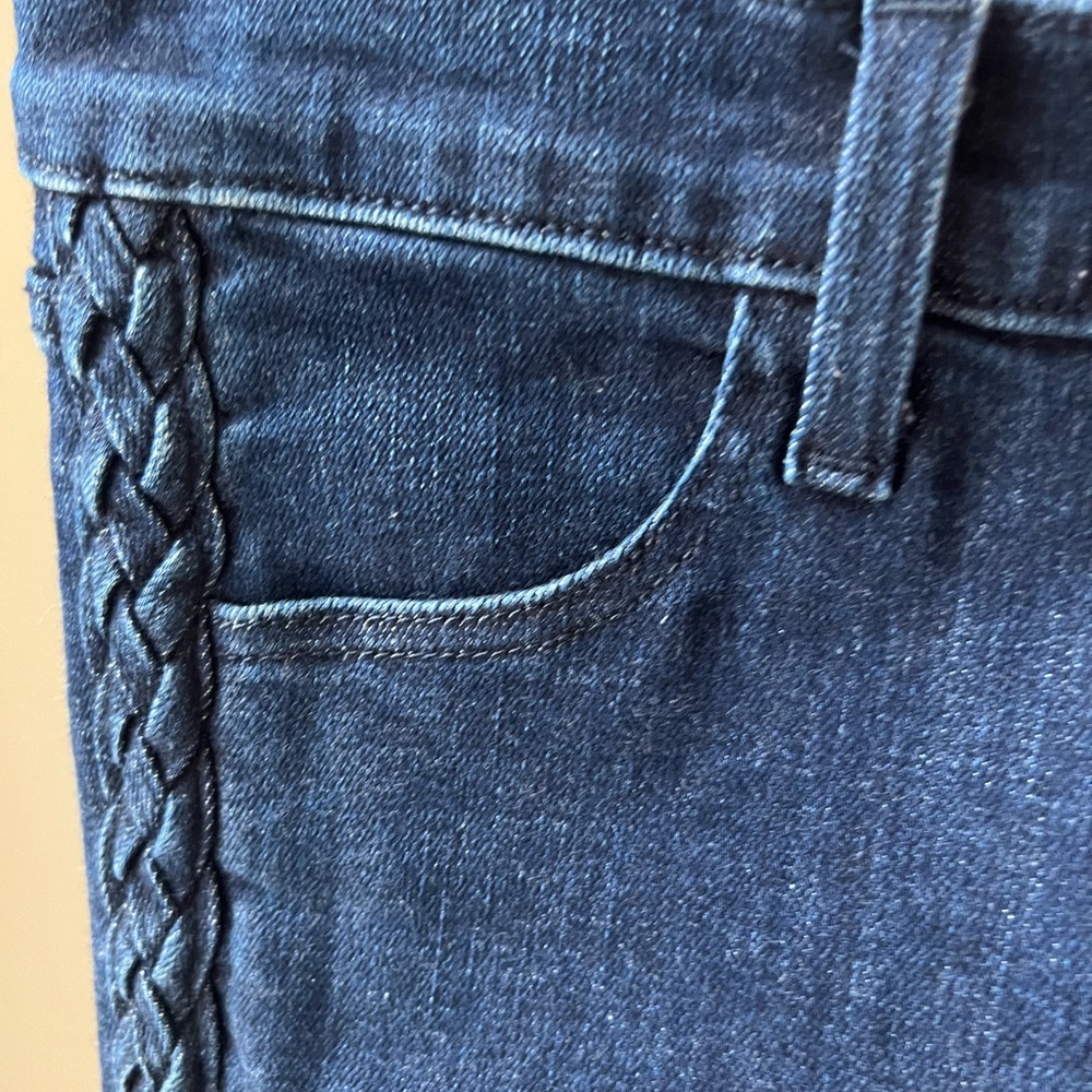 J Brand Jeans Denim Braided size 25